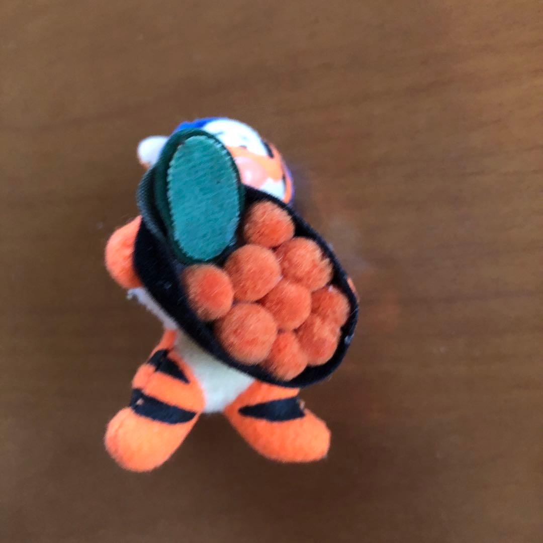 ミニぬいぐるみキーホルダー等　くまのプーさん（お寿司）【６個セット】