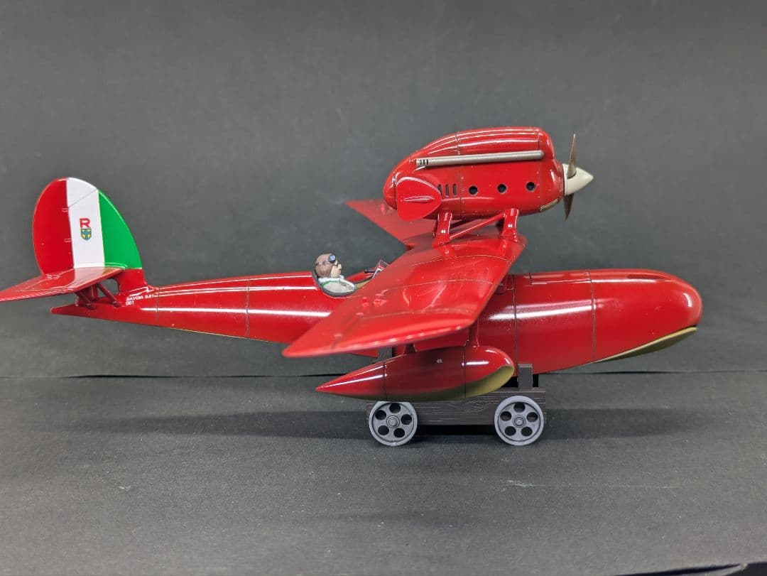 紅の豚　1/48 サボイアS21 プラモデル完成品