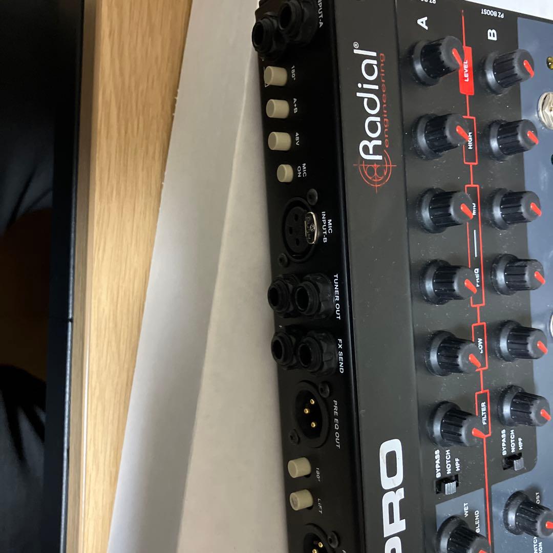 ギター Radial PZ-PRO 2ch Preamp