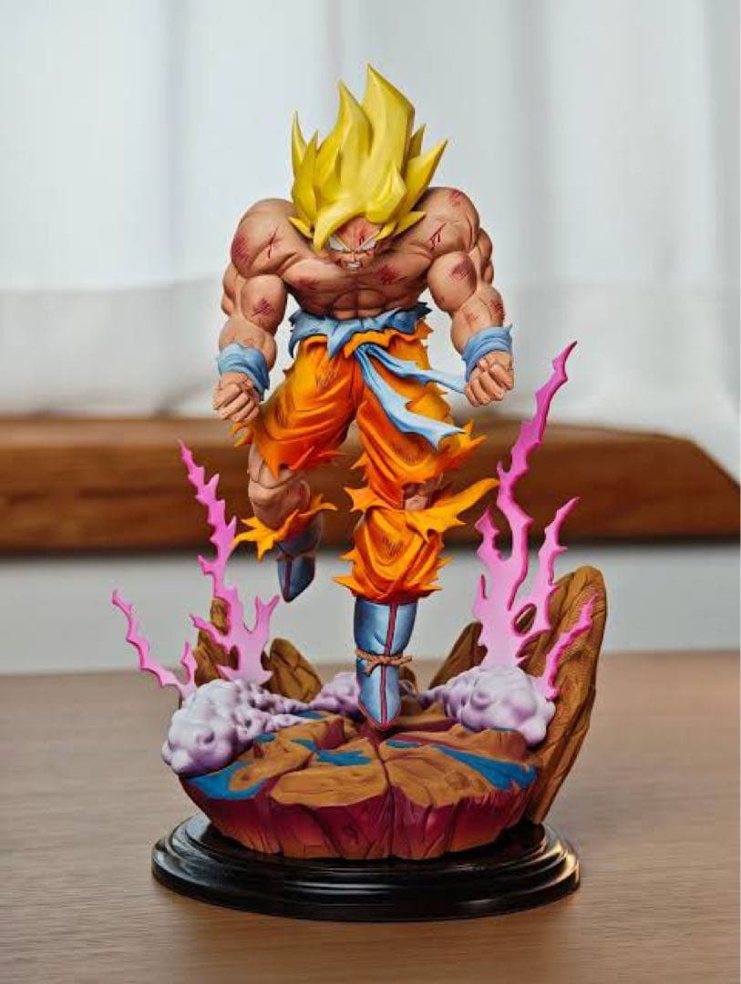 即日発送可 ドラゴンボール 悟空 サイヤ人 ガレージキット 正規 原作 完成品