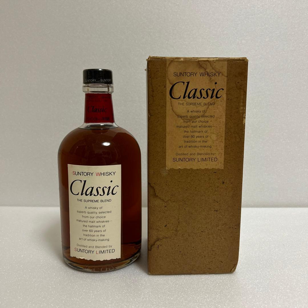 未開栓 サントリー ウイスキー クラシック ザ スプリーム 特級700ml