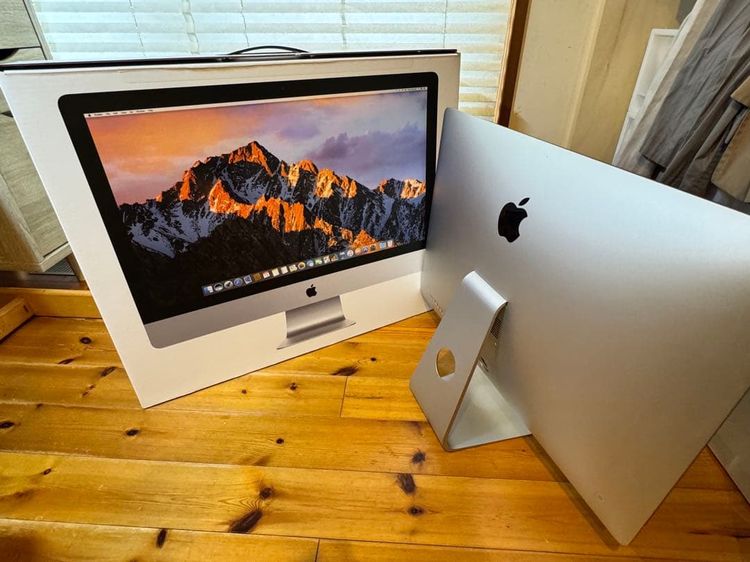 【使用極少】iMac 27インチ 5K Late2015 /24GB/1TB箱付