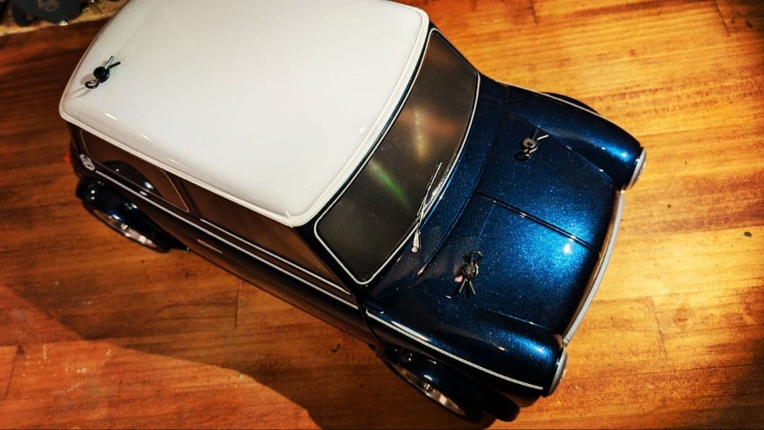 タミヤラジコン　ミニクーパーレーシング　特注色プロ塗装　アルミホイール装着