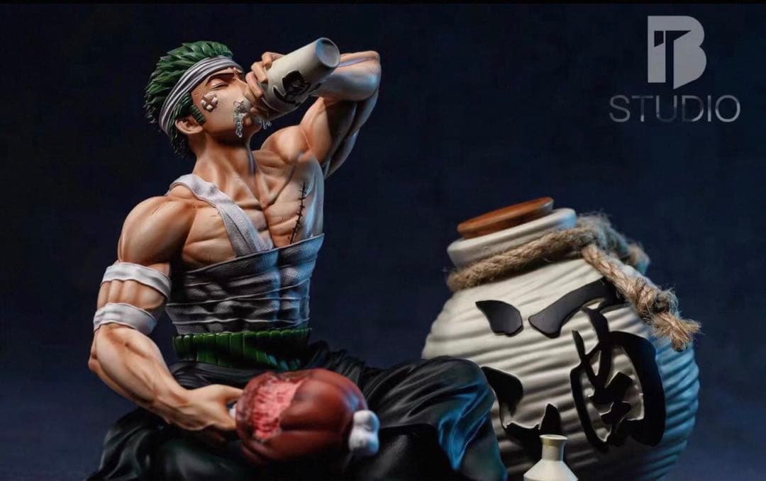 ゾロ フィギュア 飲酒ポーズ 約25cm