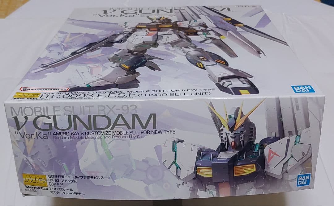 MG RX-93 Vガンダム Ver.Ka 未開封品