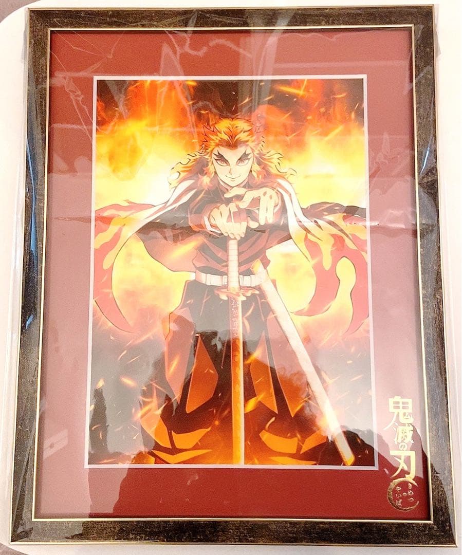 鬼滅の刃 ティザービジュアル A4 キャラファイングラフ 煉獄杏寿郎