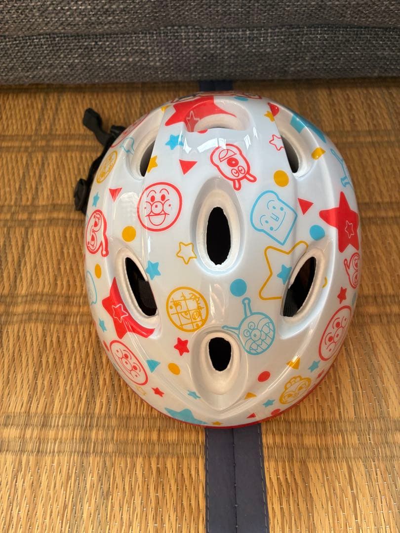 な*ち様 アンパンマン二輪車+ヘルメット