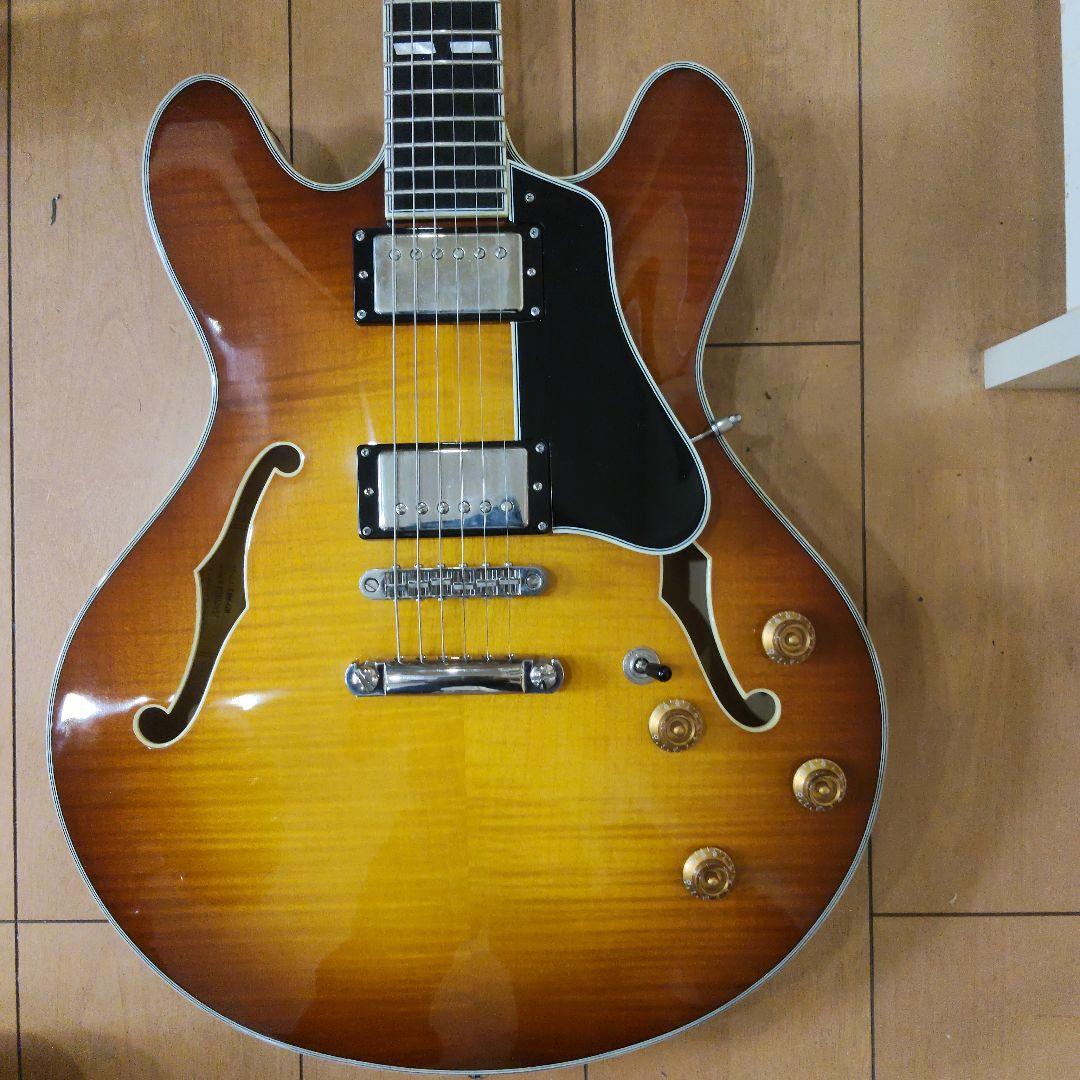 Eastman T486 GOLDBurst セミアコ エレキギター