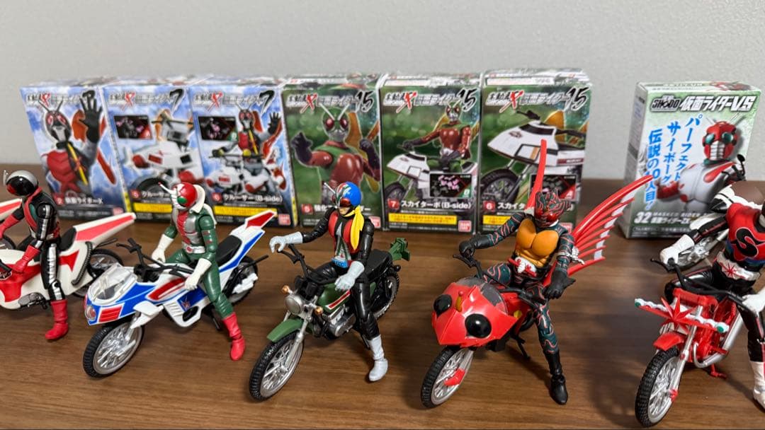 SHODO 仮面ライダー （昭和、新１号〜ＺＸ）