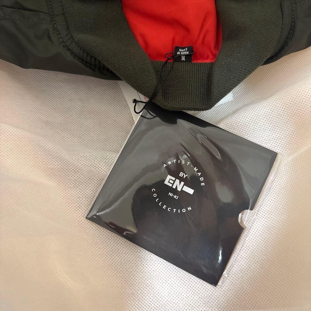 ENHYPEN artist made ニキ　MA-1 XL