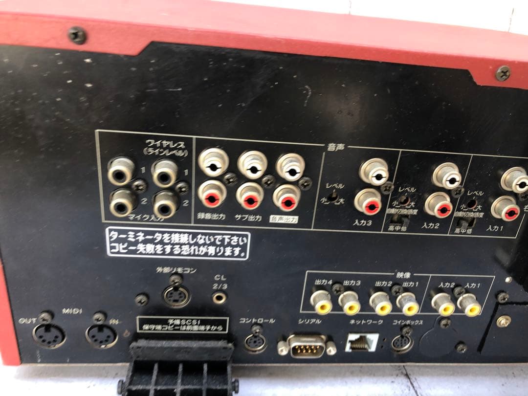 第一興商 DAM G-50Ⅱ家庭用 カラオケ機器通電のみ(L104)