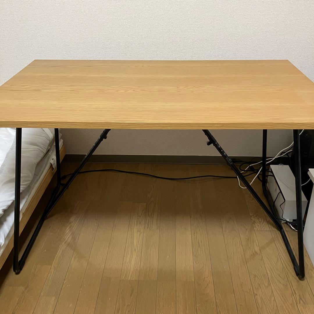 無印良品　折りたたみテーブル　120cm