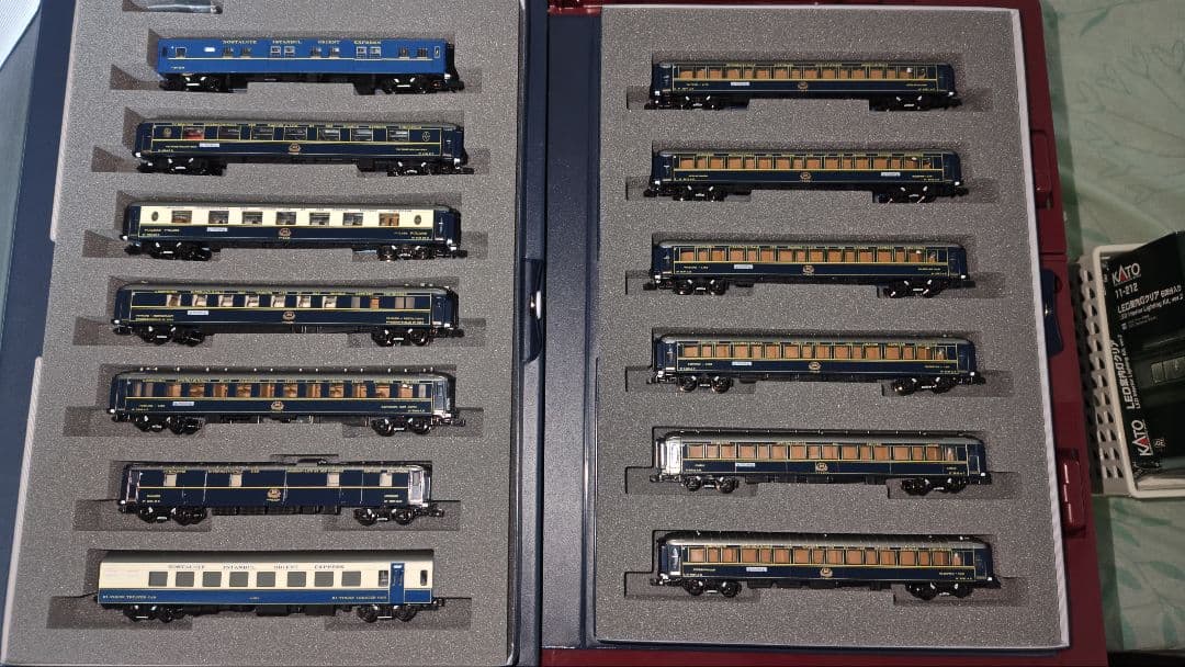 【室内灯付】KATO Nゲージ オリエントエクスプレス88 基本＋増結セット