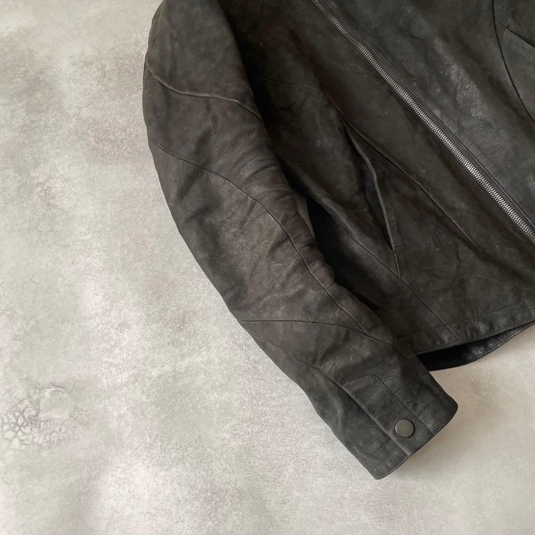 D.HYGEN ホースレザー ジャケット 馬革 1 ハイネック ユリウス