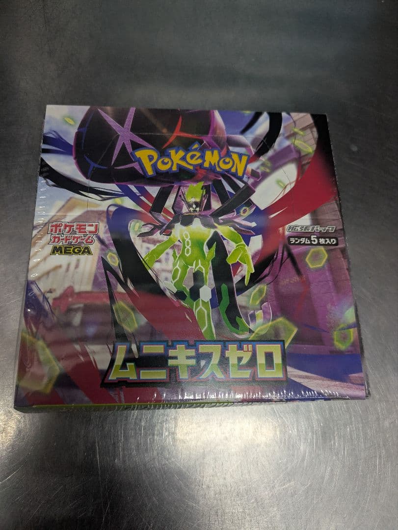 新品未開封シュリンク付き ポケモンカードゲーム ムニキスゼロ 1box