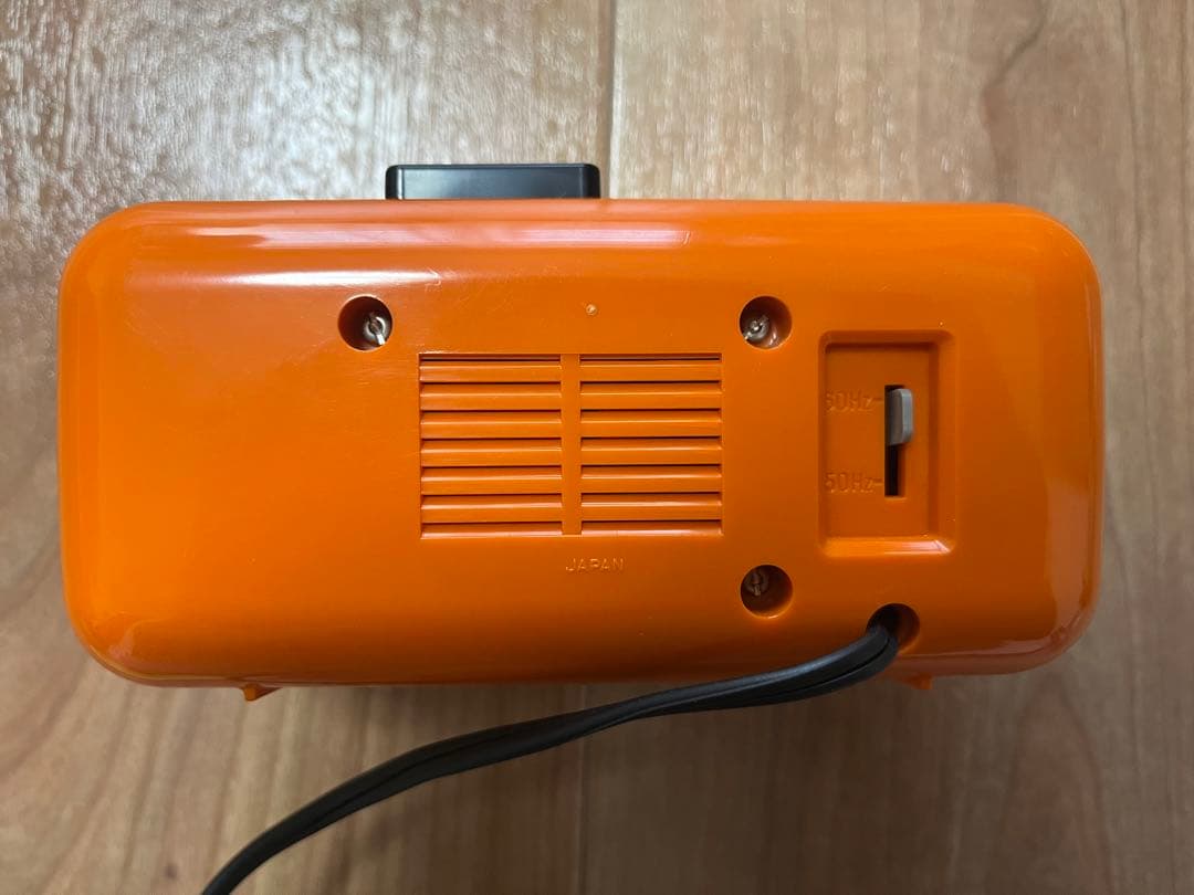 SEIKO パタパタ時計 セイコー 昭和レトロDP662 美品オレンジ