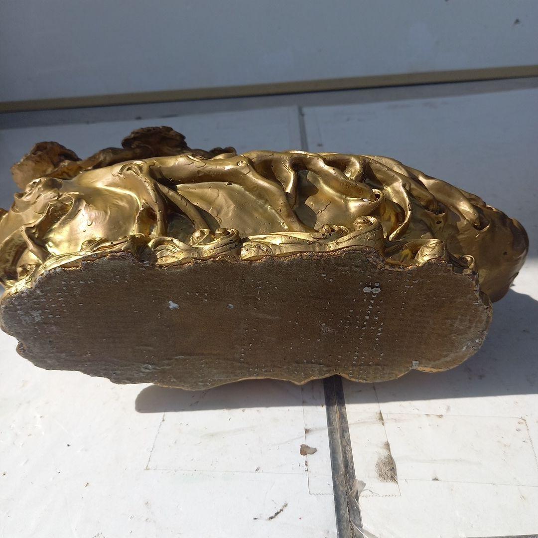 道教の八仙をモチーフにした置物　幅38cm