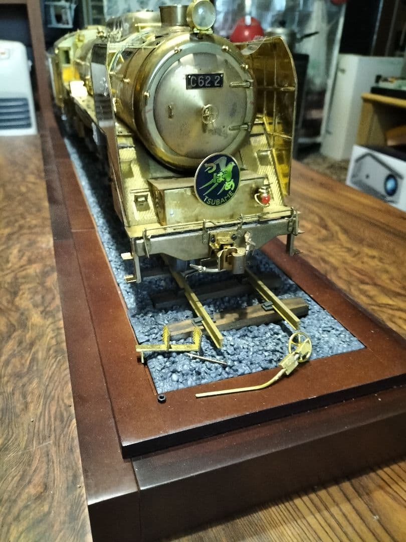 C62 蒸気機関車模型 金属製 デアゴスティーニ製 金属模型