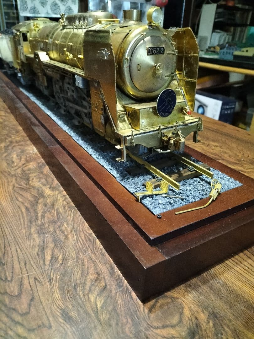 C62 蒸気機関車模型 金属製 デアゴスティーニ製 金属模型