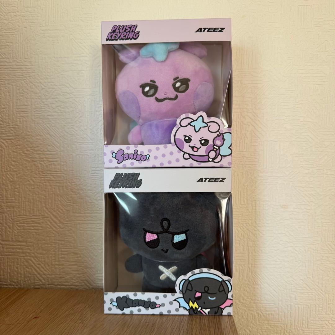 ATEEZ MIGHTEEZ kkamyo キーリング ウヨン&サン