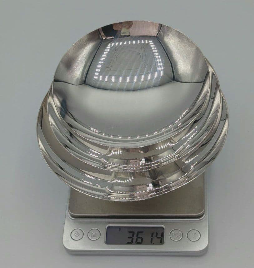 純銀　三重盃　天賞堂　桐箱付き　純銀刻印あり　東芝