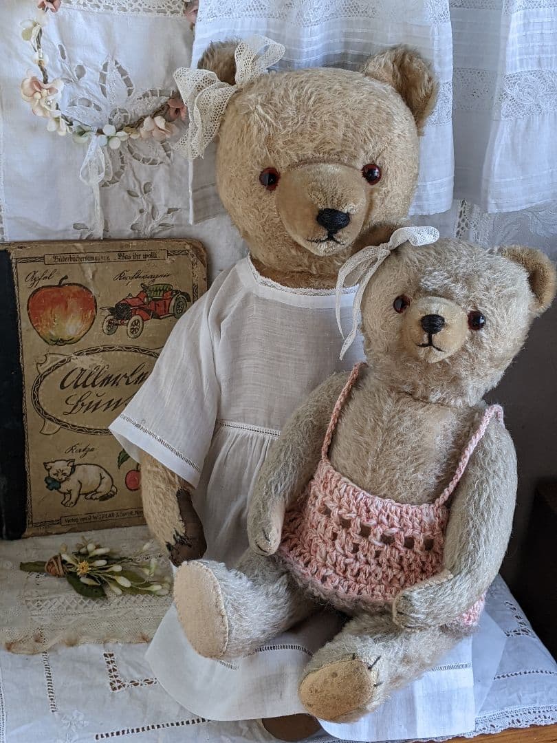 【j】アンティークベア　アンティークテディベア　ハーマン