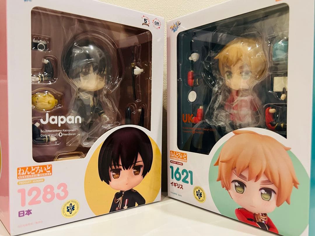 【新品未開封】 ヘタリア ねんどろいど イギリス&日本　島国セット