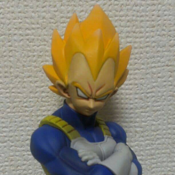 造形天下一 ベジータ リペイント中 ドラゴンボール