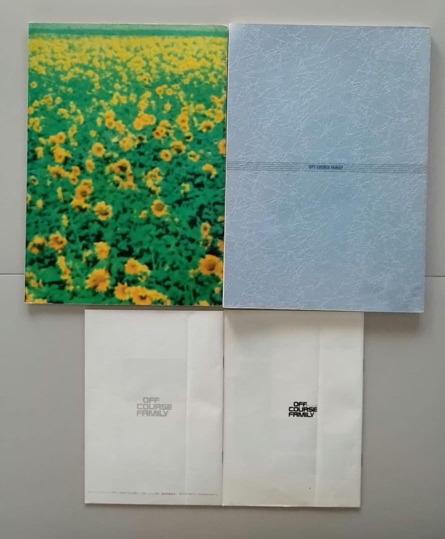 オフコース ファミリー号外 MUSIC BOOK 4冊セット 小田和正 鈴木康博