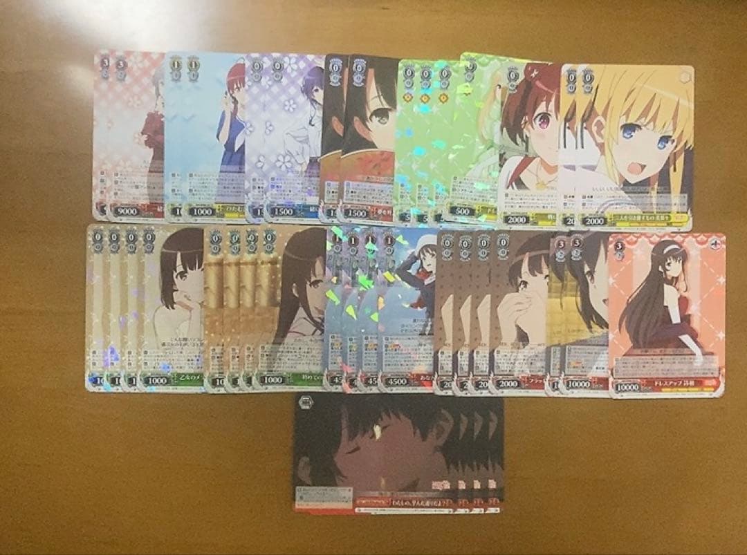 ヴァイスシュヴァルツ　冴えカノ　デッキ　デッキパーツ