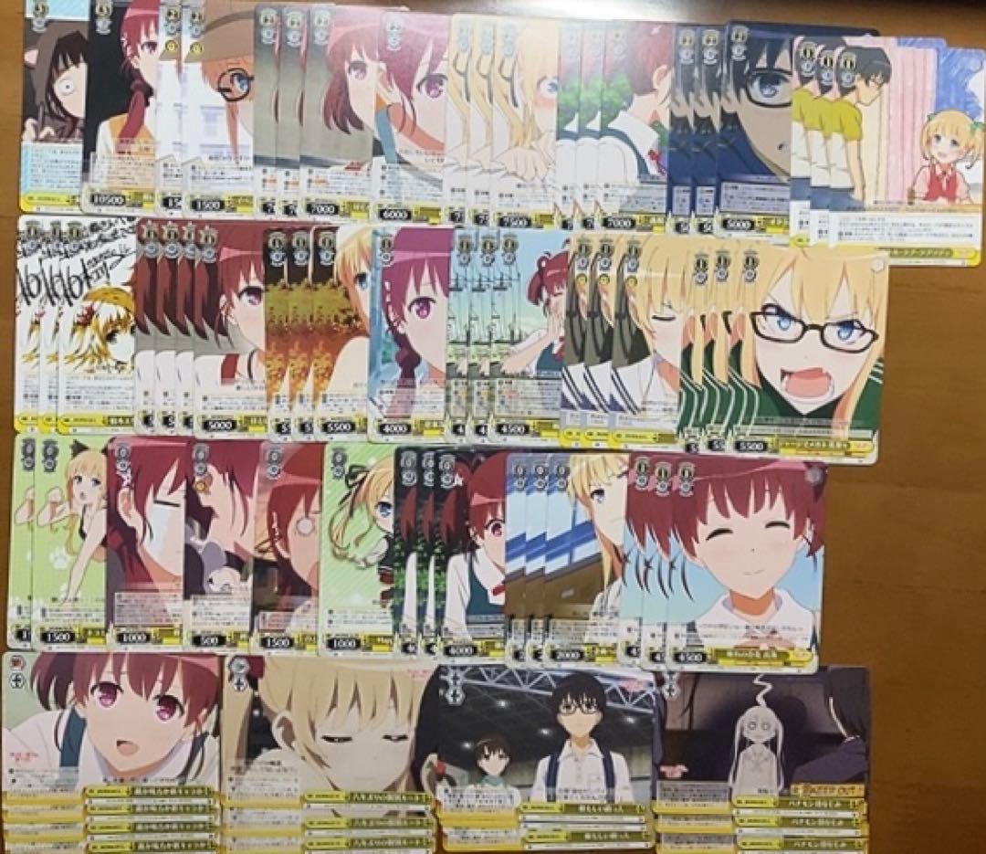 ヴァイスシュヴァルツ　冴えカノ　デッキ　デッキパーツ