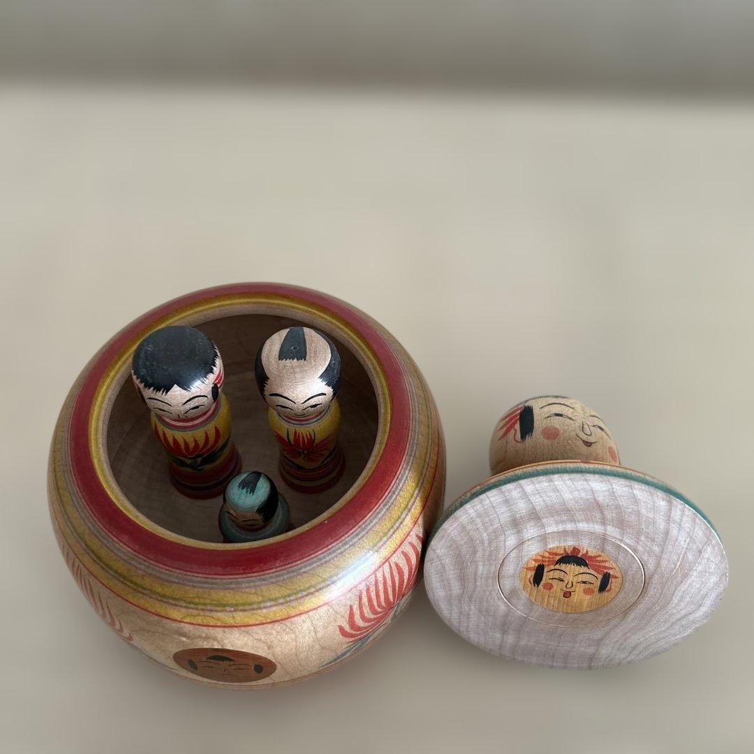 鈴木征一工人 こけし【肘折系】