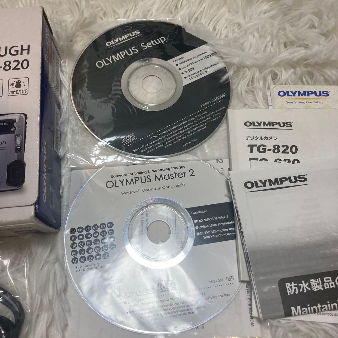 【防水】OLYMPUS オリンパス TOUGH TG-820 防水 レッド