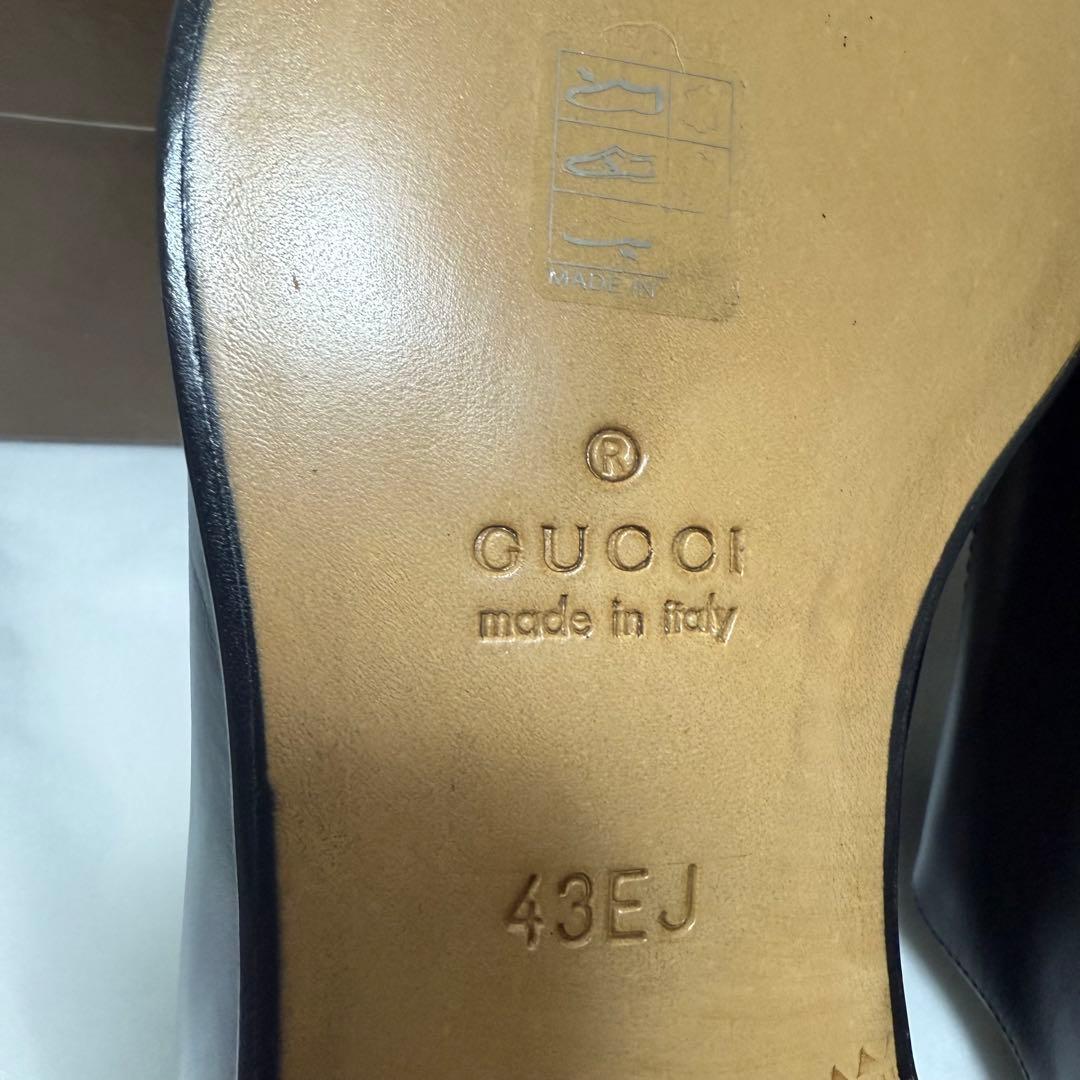 極美品 GUCCI レースアップシューズ 43 ビジネスシューズ 大きいサイズ