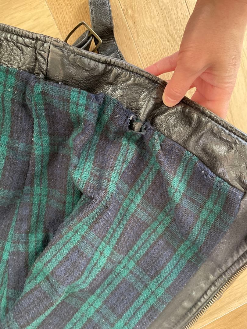 Gerald 購入UKレザー ヴィンテージシングルライダースジャケット