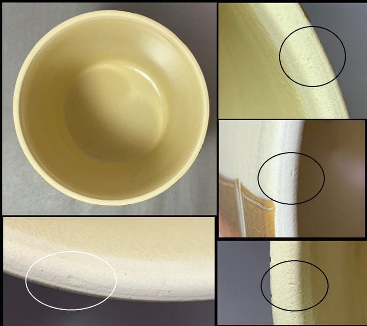 茶道具　竹の絵水指　矢口永寿