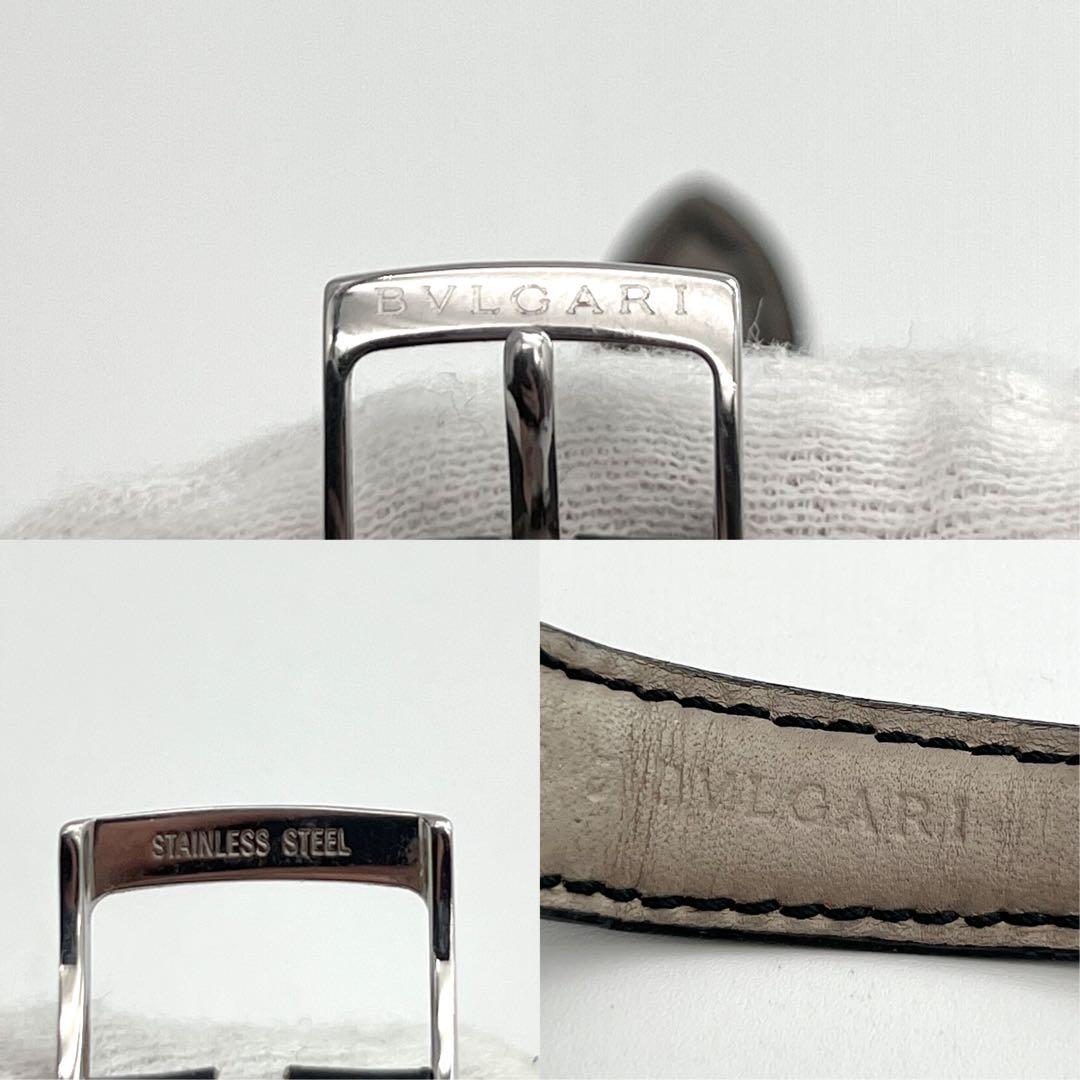 BVLGARI 　ST35S ソロテンポ ブラック文字盤　クォーツ　メンズ