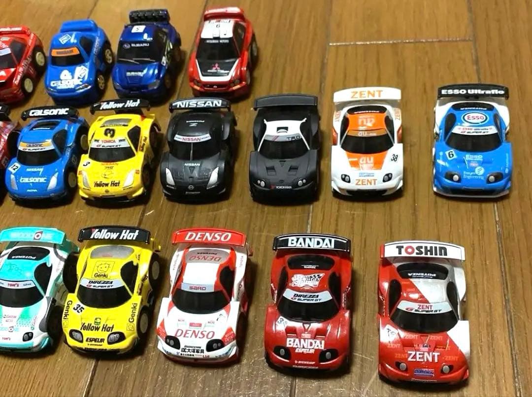 タカラ　絶版品チョロＱ　超リアル仕上げ ・超リアルサーキットシリーズなど 28台