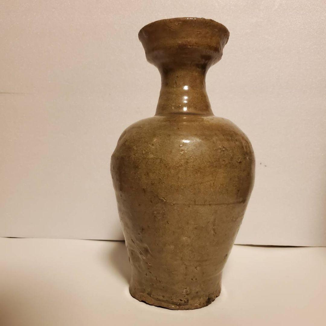 朝鮮美術　高麗青磁　徳利　花入れ