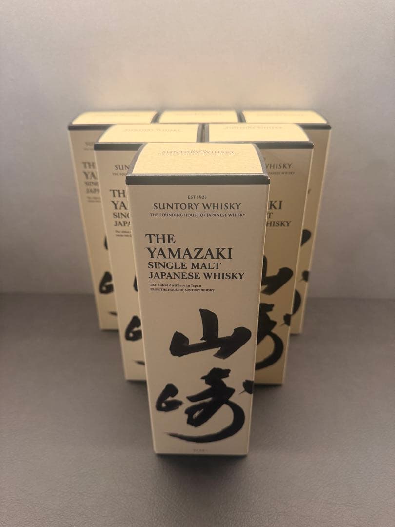 ★サントリー ウィスキー 山崎 700ml 6本セット 化粧箱入り★