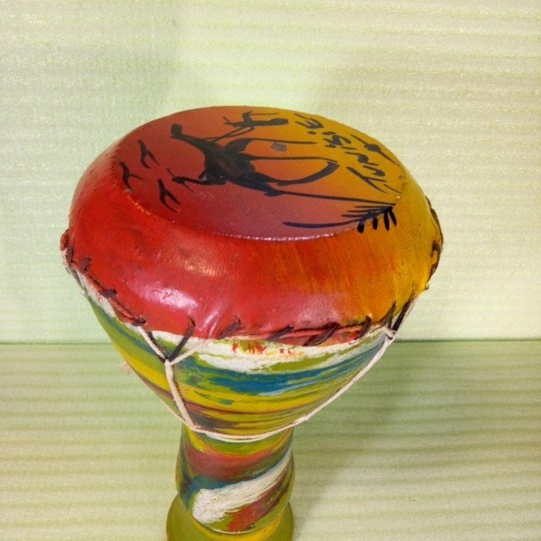 TunisiE　チュニジア　太鼓　アンティーク　オブジェ　インテリア