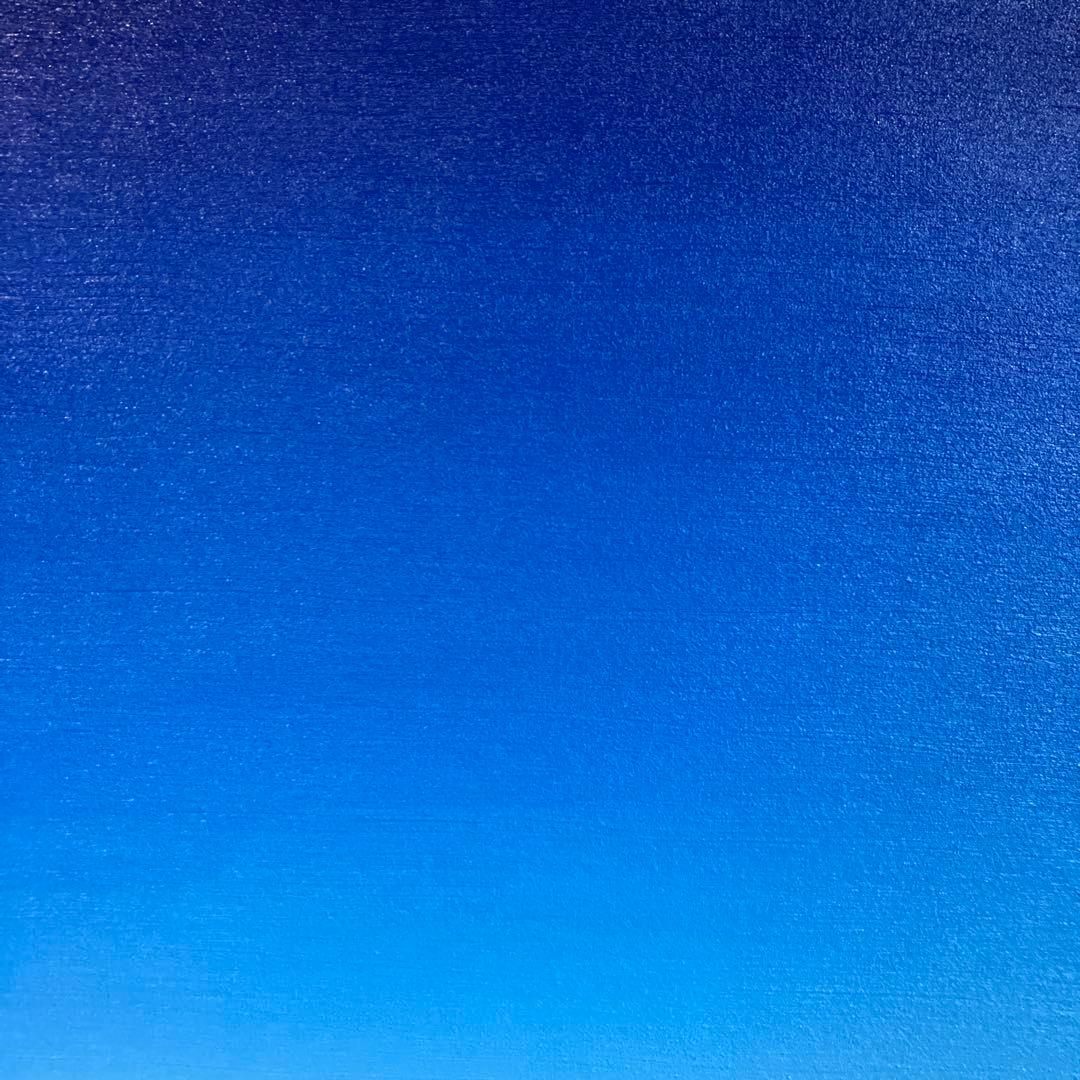 絵画　油絵　原画　青い記憶　青　グラデーション　抽象画　Ｆ8サイズ　Ｓ.Ｉ