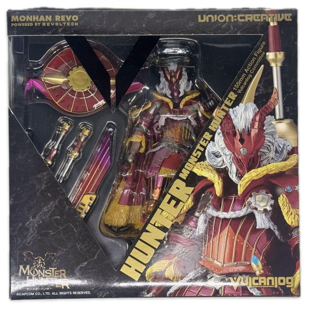 モンスターハンター　モンハン　ヴァルカンログ　 ハンター男剣士カイザーXシリーズ