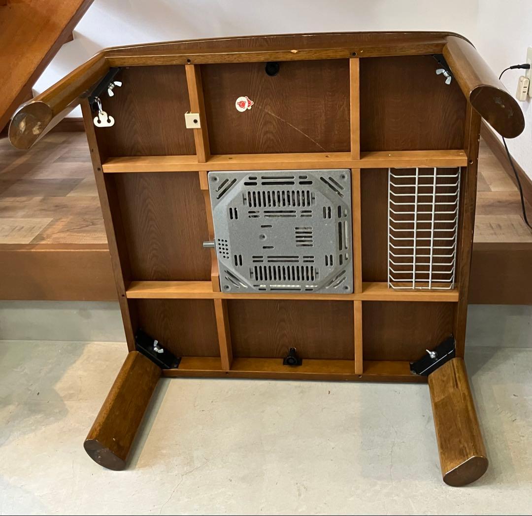 【ダイエー】電気こたつ YSR-80BR正方形 通電確認済