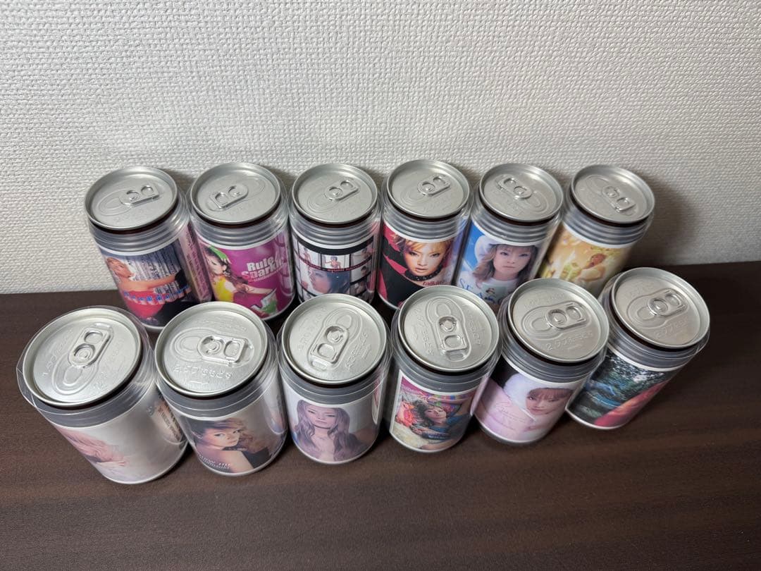 浜崎あゆみ オリジナルラベル缶 12本セット