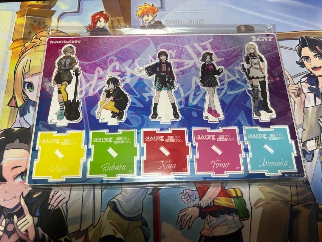 ガールズバンドクライ ワンマンライブ 特典アクリルスタンド