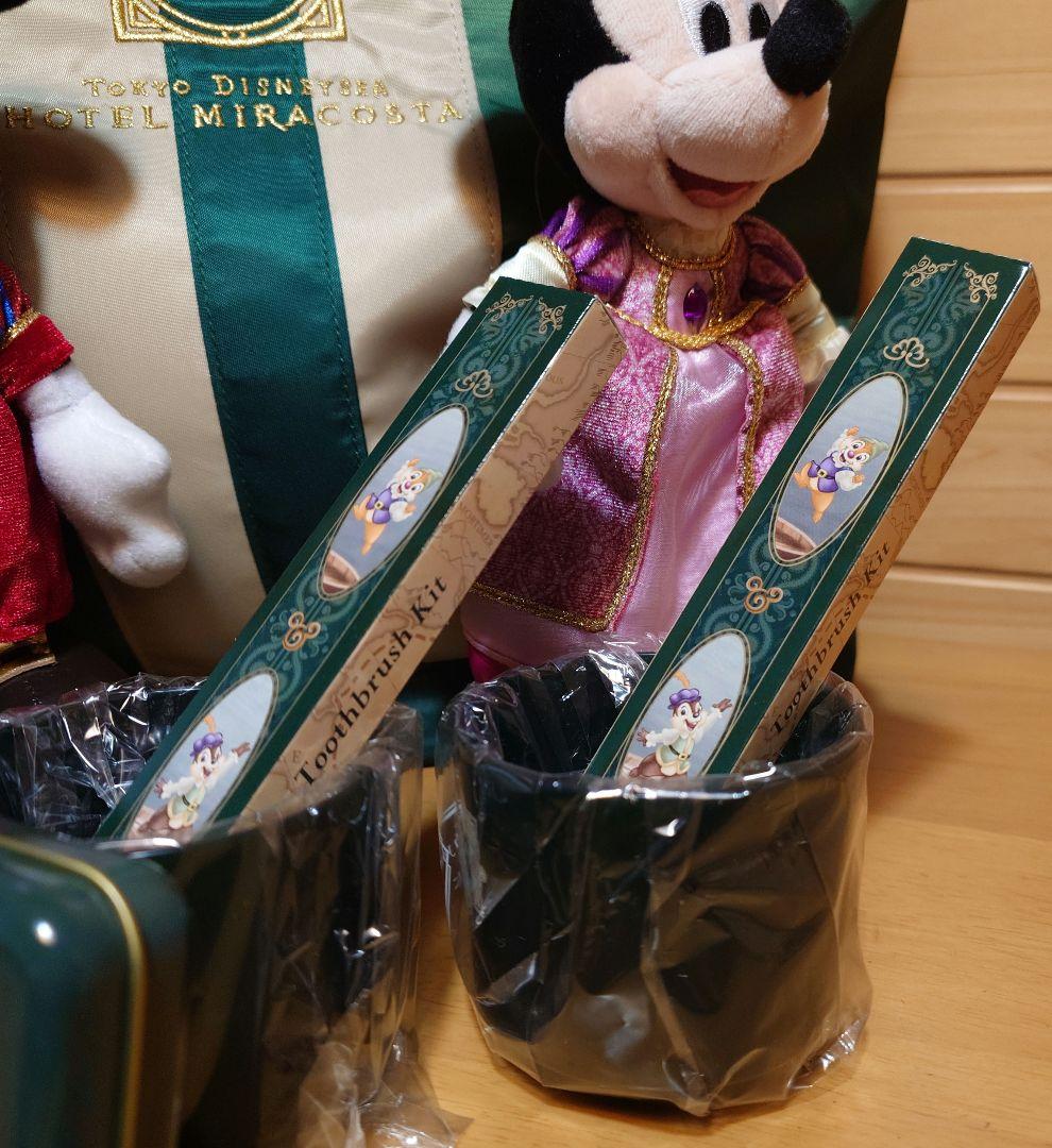 ディズニーホテルエクスクルーシブミラコスタ限定ミッキー＆ミニー付トートバッグ新品