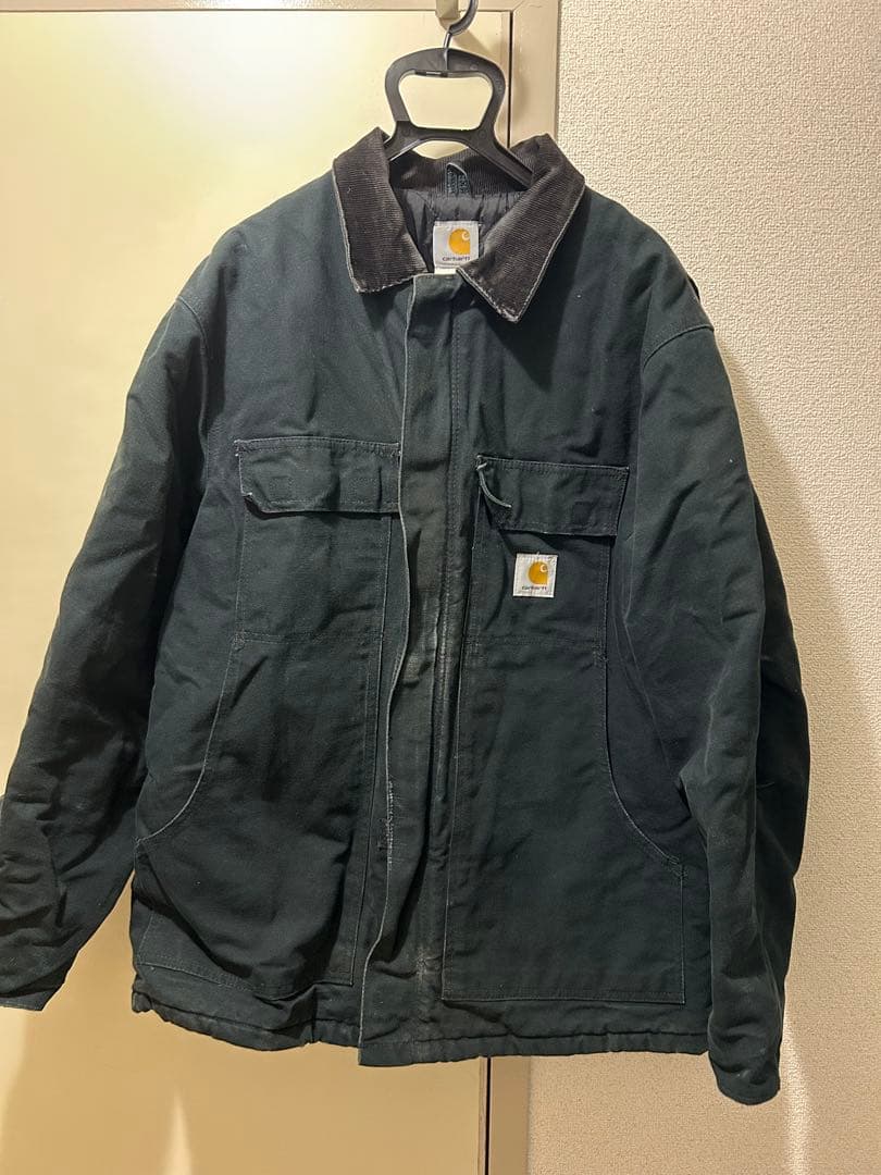 【雰囲気抜群】Carhartt トラディショナルコートワークジャケット L 古着