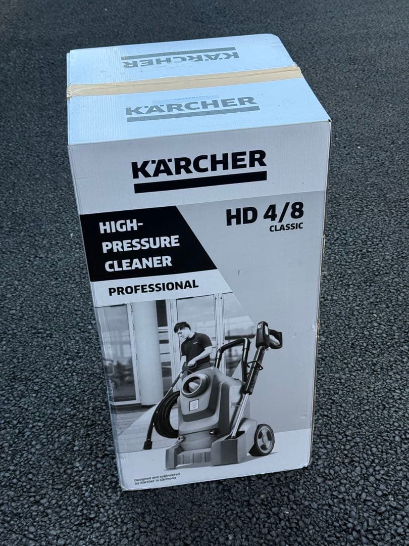 【新品】 ケルヒャー HD 4/8 クラシック 高圧洗浄機 50Hz 洗車