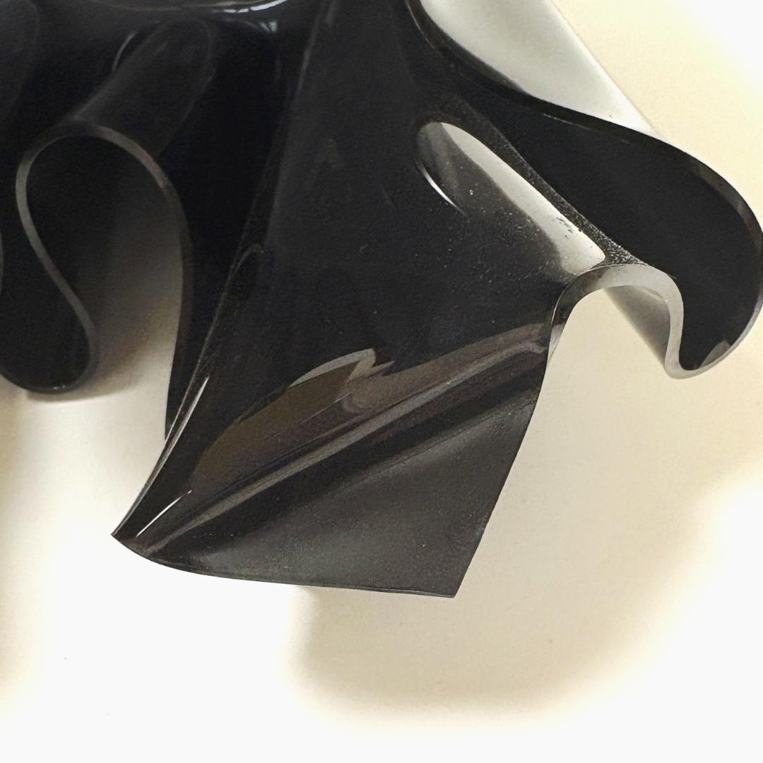 【美品】essey エッセイ イリュージョン サイドテーブル ブラック